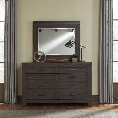 THORNWOOD HILLS DRESSER & MIRROR